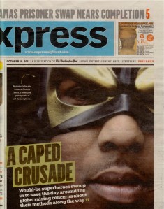 Washington Post Express Cover