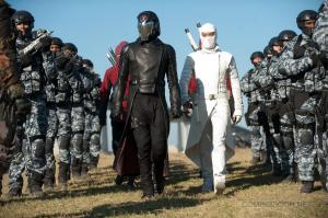 Cobra Commander and White Ninja Guy