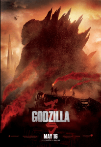 Godzilla (2014) movie poster