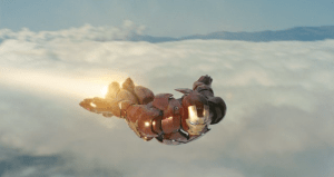 Iron Man Flying
