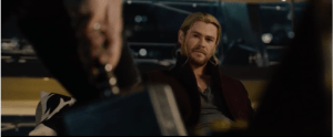 Thor's expression